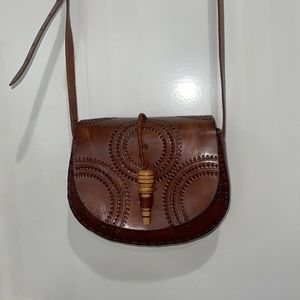 Leather crossbody Bag new